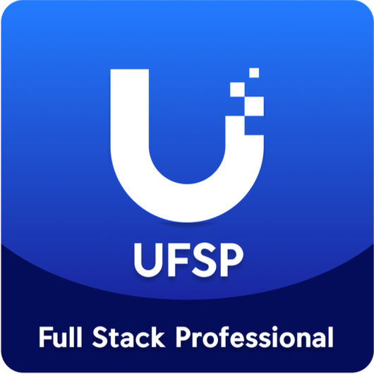Ubiquiti Full Stack Professional Certification Badge